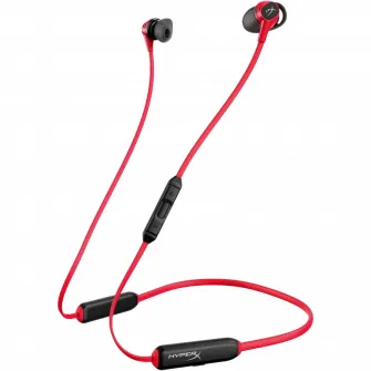 Casti gaming HyperX Cloud Buds, Fara fir, Negru/Rosu