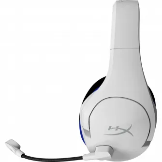 Casti gaming HyperX Cloud Stinger Core PS4, Fara fir, Alb
