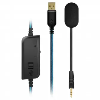 Casti gaming SVEN AP-U1500MV, USB, Negru