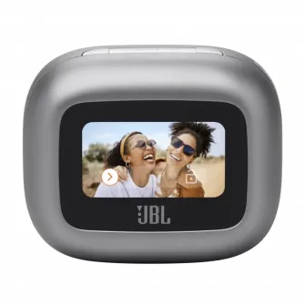 Casti JBL LIVE Beam 3, Argintiu