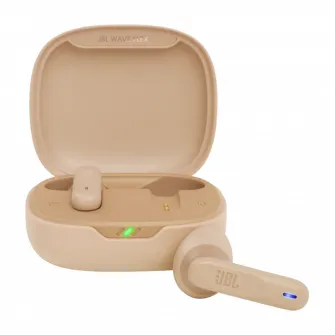 Casti JBL Wave Flex, Bej