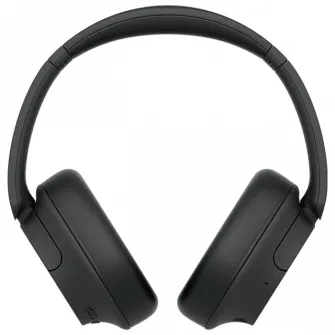 Casti Over the Ear Sony WH-CH720NB, Noise Cancelling, Wireless, Bluetooth, Multipoint connection,Microfon, Quick Charge, Autonomie 35 ore, Negru
