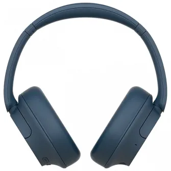 Casti Over the Ear Sony WH-CH720NL, Noise Cancelling, Wireless, Bluetooth, Microfon, Multipoint connection, Quick Charge, Autonomie 35 ore, Albastru
