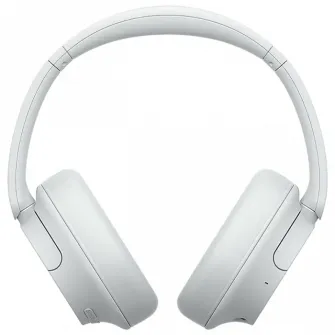 Casti Over the Ear Sony WH-CH720NW, Noise Cancelling, Wireless, Bluetooth, Microfon, Multipoint connection, Quick Charge, Autonomie 35 ore, Alb