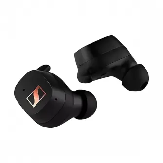 Casti pentru sport Sennheiser CX True Wireless Sport, Fara fir, Negru