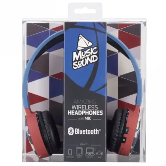 Casti pentru telefoane mobile Cellularline Music Sound, Wireless, Multicolor