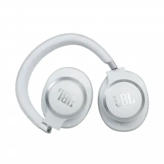 Casti pentru telefoane mobile JBL Live 660NC, Wireless, Alb