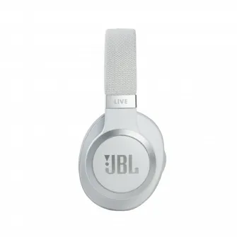 Casti pentru telefoane mobile JBL Live 660NC, Wireless, Alb