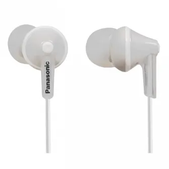Casti pentru telefoane mobile Panasonic RP-HJE125E, Cu fir, Alb