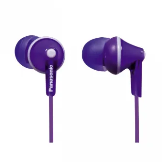 Casti pentru telefoane mobile Panasonic RP-HJE125E, Cu fir, Violet