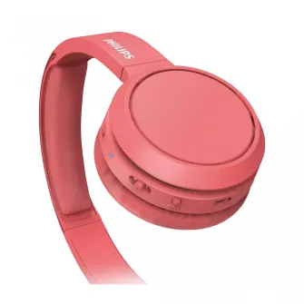 Casti pentru telefoane mobile PHILIPS TAH4205RD/00, Wireless, Rosu