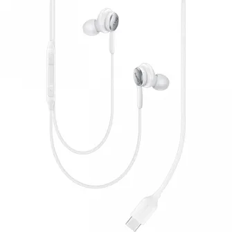 Casti pentru telefoane mobile Samsung EO-IC100B, USB, Alb