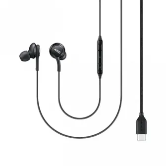 Casti pentru telefoane mobile Samsung EO-IC100B, USB, Negru