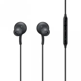 Casti pentru telefoane mobile Samsung EO-IC100B, USB, Negru