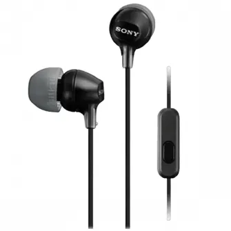 Casti pentru telefoane mobile SONY MDR-EX110AP, Cu fir, Negru