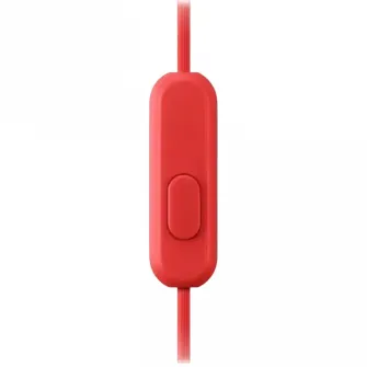 Casti pentru telefoane mobile SONY MDR-EX110AP, Cu fir, Rosu