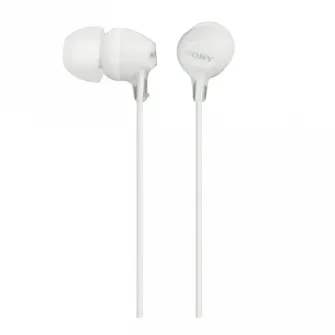 Casti pentru telefoane mobile SONY MDR-EX15AP, Cu fir, Alb