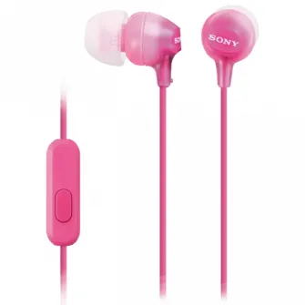 Casti pentru telefoane mobile SONY MDR-EX15AP, Cu fir, Roz