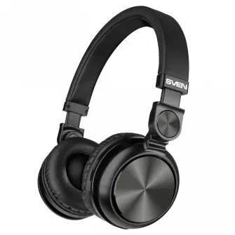 Casti pentru telefoane mobile SVEN AP-B650MV, Bluetooth / Analog cu fir, Negru