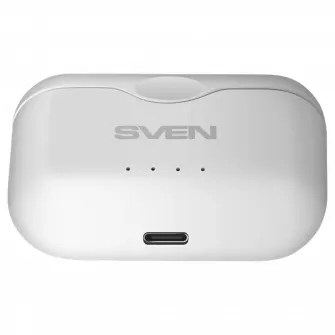 Casti pentru telefoane mobile SVEN E-701BT, Fara fir, Alb