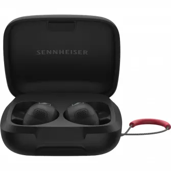 Casti Sennheiser Momentum Sport TWS, Negru