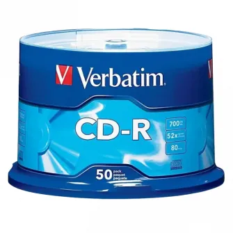 CD-R  50*Spindle, Verbatim, 700MB, 52x, Extra protection