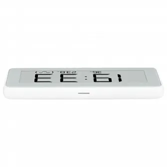 Ceas de monitorizare a temperaturii si umiditatii Xiaomi LYWSD02MMC, Alb