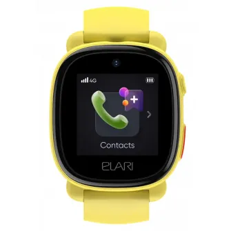 Ceas pentru copii Elari KidPhone 4G Lite, Galben