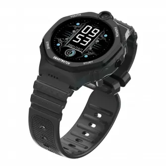 Ceas pentru copii Wonlex KT26S, Negru