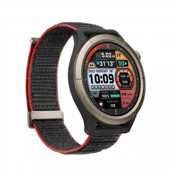 Ceas Sport/Antrenament Xiaomi Amazfit Cheetah Pro, 22mm, Negru