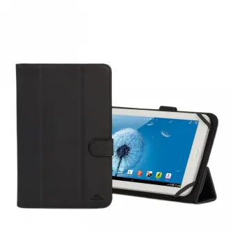 Чехол для планшета RivaCase Malpensa, 7, Натуральная кожа, Чёрный