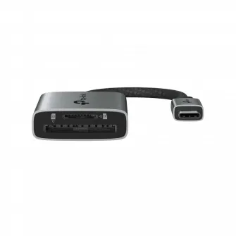 Cititor de carduri TP-LINK UA430C, USB Type-C, Gri