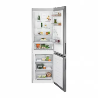 Combina frigorifica Electrolux LNT5ME32U1, 330 l, No Frost, Control electronic, Multi Flow, Iluminare LED, Clasa E, H 186 cm, Inox antiamprenta
