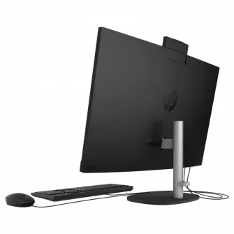 Computer All-in-One HP 27-cr1005ci, 27'', Intel Core Ultra 7 155U, 16GB/1024GB, FreeDOS, Negru