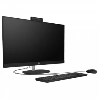 Computer All-in-One HP 27-cr1005ci, 27'', Intel Core Ultra 7 155U, 16GB/1024GB, FreeDOS, Negru