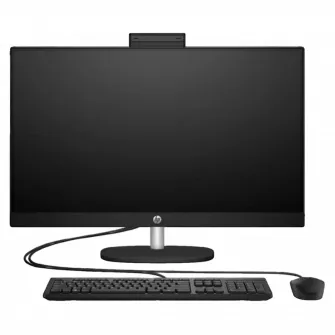 Computer All-in-One HP 27-cr1060ci , 27'', Intel Core Ultra 5 125U, 16GB/512GB, FreeDOS, Negru