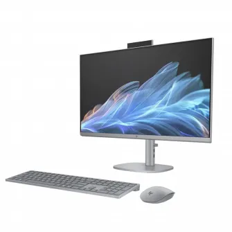 Computer All-in-One HP OmniStudio X 27, 27'', Intel Core Ultra 9 125H, 16GB/1024GB, Windows 11 Home, Argintiu