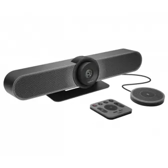 Conference Camera Logitech MeetUp, 4K Ultra HD, Diagonal: 120°, Auto-framing, up to 6 (8*) people