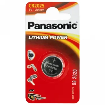 CR2025, Blister*1, Panasonic, CR-2025EL/1B