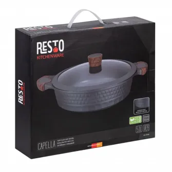 Cratita RESTO 93506, 28cm, Negru