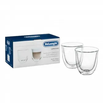 DeLonghi Cappuccino Double Wall Glasses, ,