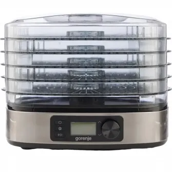 Deshidrator de fructe Gorenje FDK500DE, Otel inoxidabil