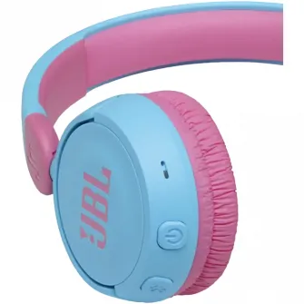 Детские наушники JBL JR310, Bluetooth / Проводное аналоговое, Голубой