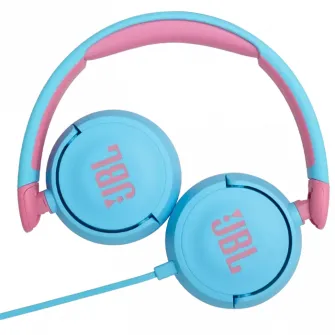 Детские наушники JBL JR310, Bluetooth / Проводное аналоговое, Голубой