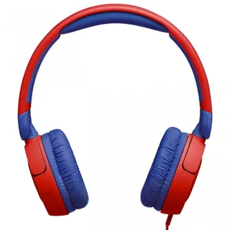 Детские наушники JBL JR310, Bluetooth / Проводное аналоговое, Красный