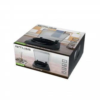 Difuzoare pentru casa fara fir MUSE MT-105 B, Negru
