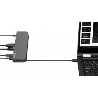 Docking station Lenovo USB-C Mini Dock, 65W, Iron Gray