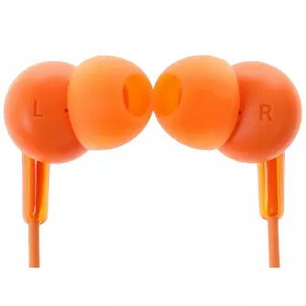 Earphones Panasonic RP-HJE125E-D Orange, w/o Mic, 1 x mini-jack 3.5mm