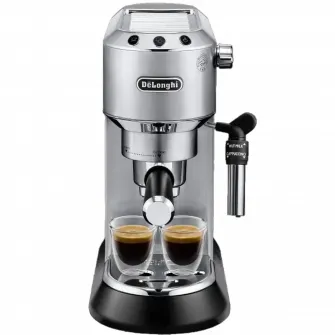 Espressor manual De'Longhi Dedica Style EC685.M, 1300 W, 15 Bar, 1.1 l, Slim, Inox