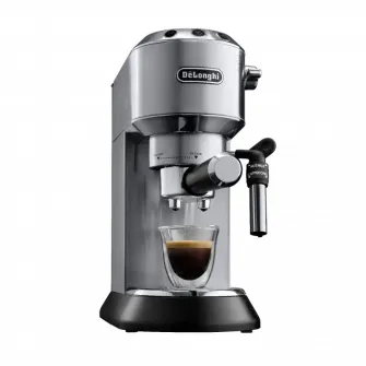 Espressor manual De'Longhi Dedica Style EC685.M, 1300 W, 15 Bar, 1.1 l, Slim, Inox